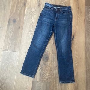 NWOT Banana Republic High Rise Straight Denim